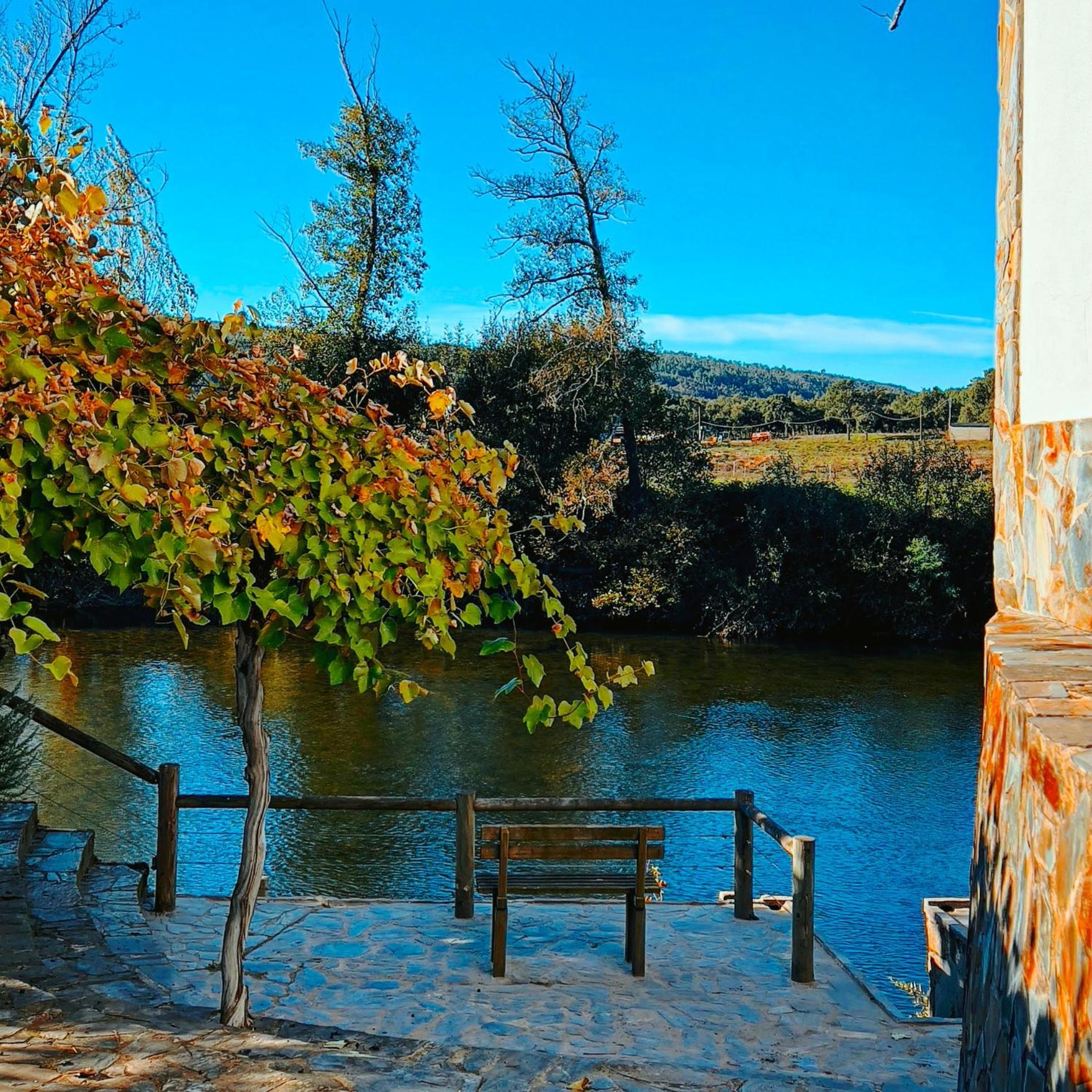 Villa Casa Do Rio Alva Arganil Esterno foto